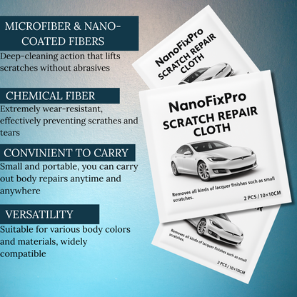 Car Scratch Remover Cloth – Restore Paint in Seconds